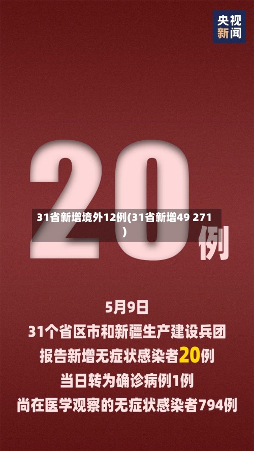 31省新增境外12例(31省新增49 271)-第3张图片