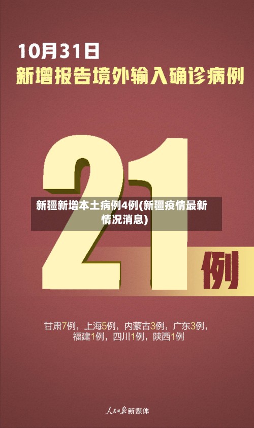 新疆新增本土病例4例(新疆疫情最新情况消息)-第2张图片