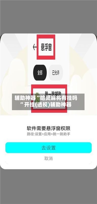 辅助神器“哈灵麻将有挂吗”开挂(透视)辅助神器-第2张图片
