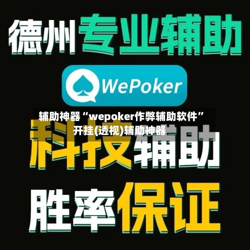 辅助神器“wepoker作弊辅助软件”开挂(透视)辅助神器-第2张图片