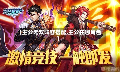 【主公无双阵容搭配,主公在哪角色】