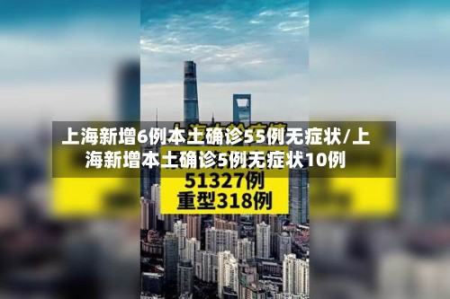 上海新增6例本土确诊55例无症状/上海新增本土确诊5例无症状10例-第2张图片