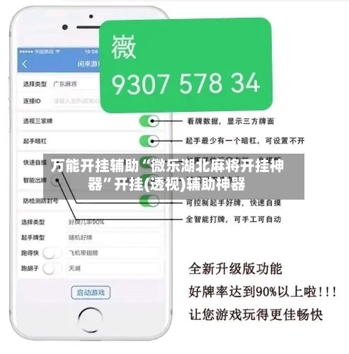 万能开挂辅助“微乐湖北麻将开挂神器”开挂(透视)辅助神器