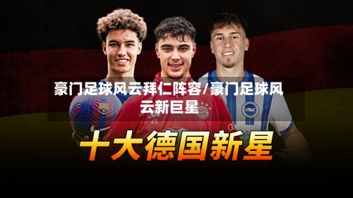 豪门足球风云拜仁阵容/豪门足球风云新巨星-第2张图片