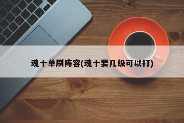 魂十单刷阵容(魂十要几级可以打)